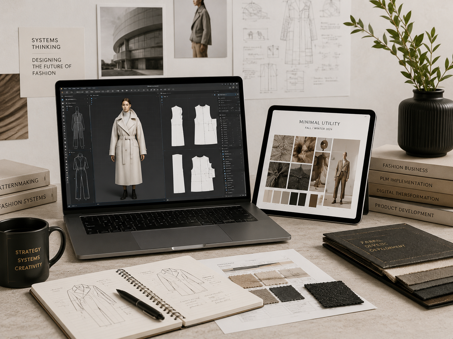 Digital fashion product development and 3D workflow strategy